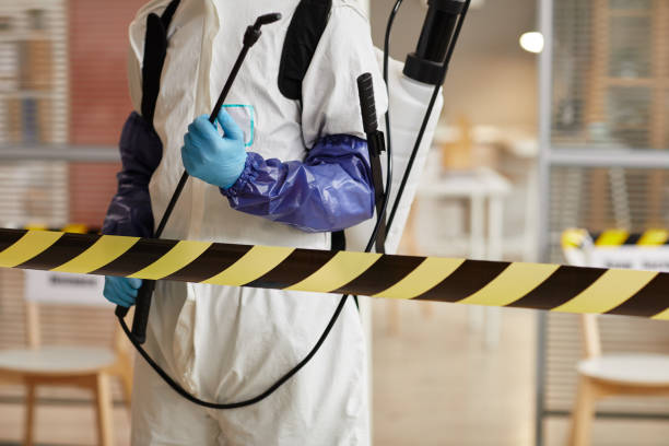 Professional Biohazard technician working in Springville, VA